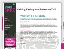 Tablet Screenshot of kledingbankrotterdamzuid.nl